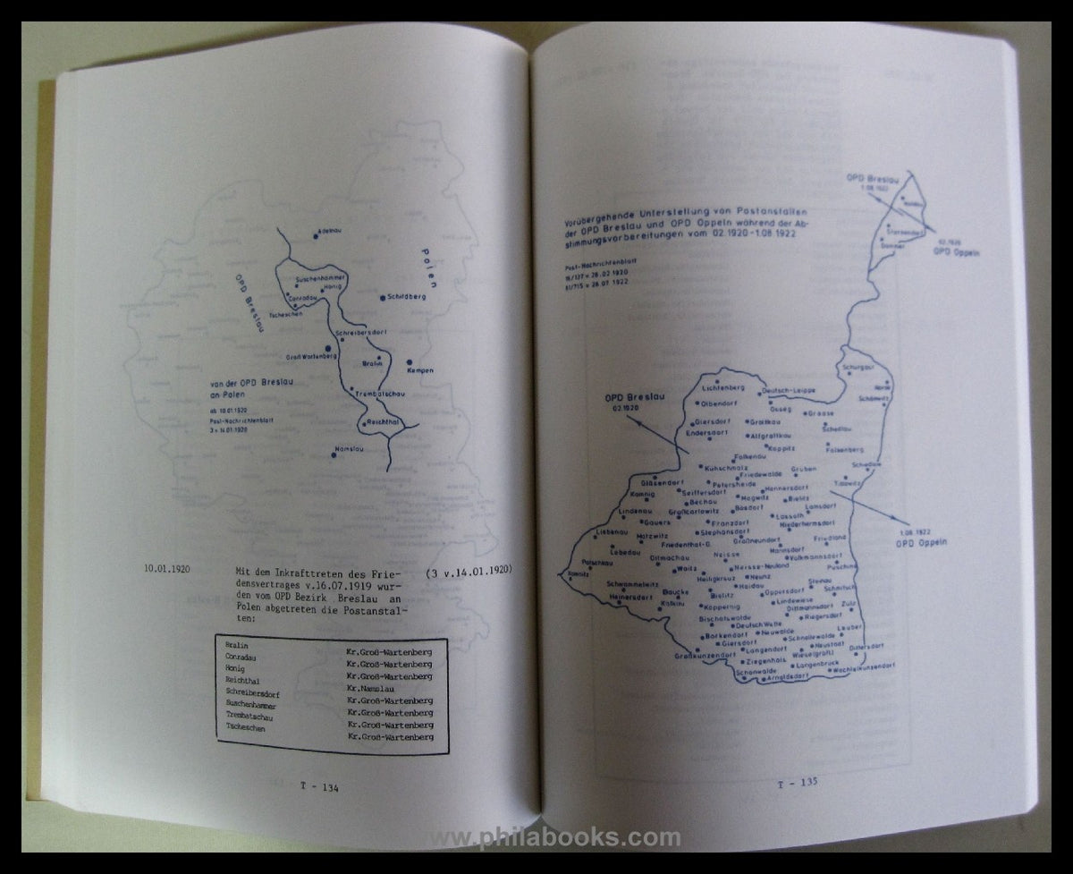 Münzberg, W., Prussia, postal history and post offices 1649-1923 ...