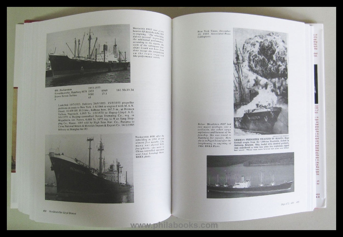 Drechsel, E., North German Lloyd Bremen. Vol I &amp; II, 1857-1918/ 1 ...