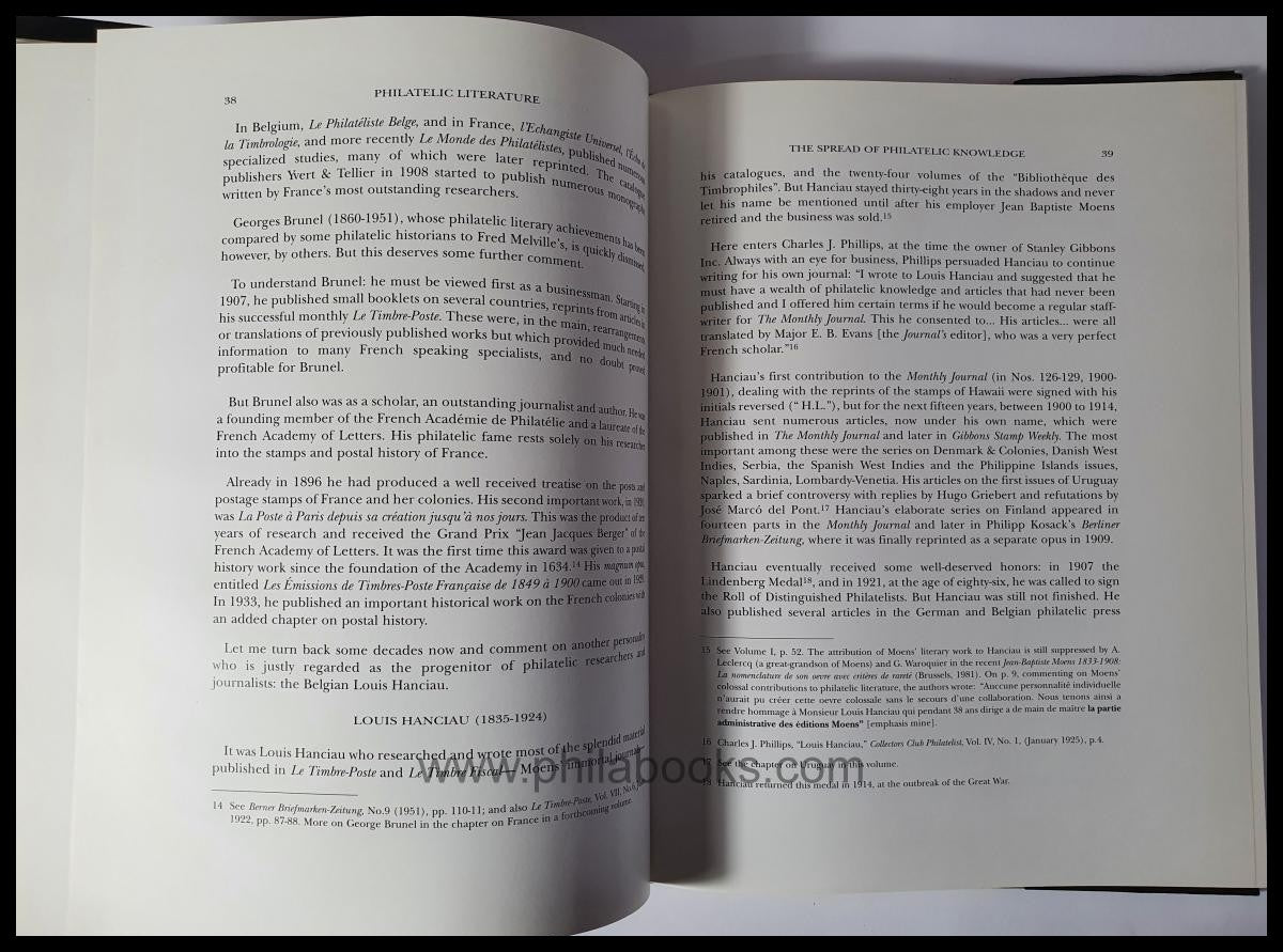 Amrhein, Philatelic Literature. A History and Select Bibliography  ...