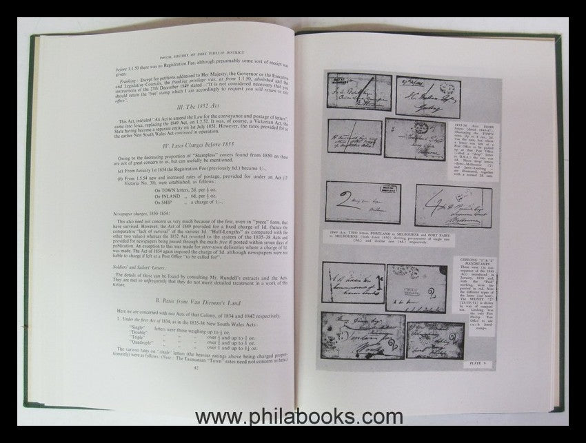 Purves, J.R.W., The Postal History of the Port Phillip District 18 ...