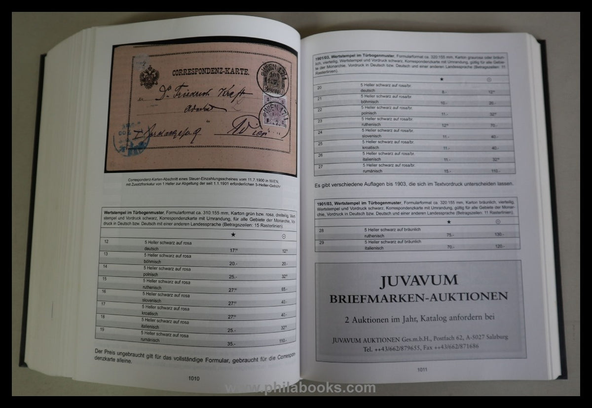 Ferchenbauer, Österreich 1850-1918, 2000, Handbuch und Spezialkata ...