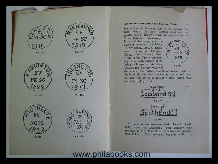 Hendy, John G., The History of the Postmarks of the British Isles  ...