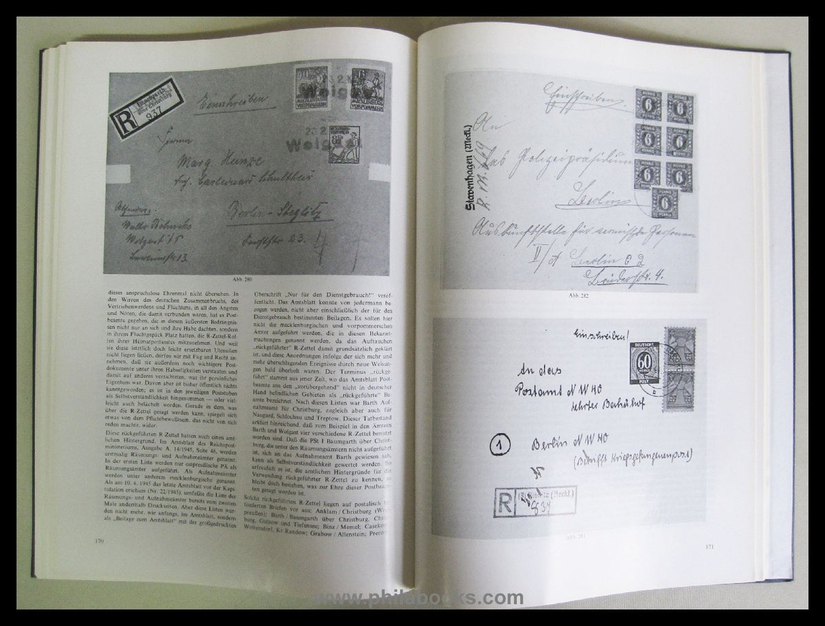 Büchner, H., Beiträge zur Postgeschichte Mecklenburg-Vorpommerns,  ...