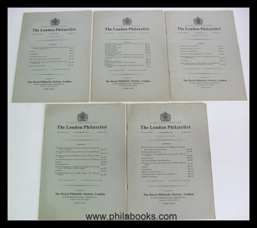 London Philatelist, Journal der Royal Philatelic Society (London), ...