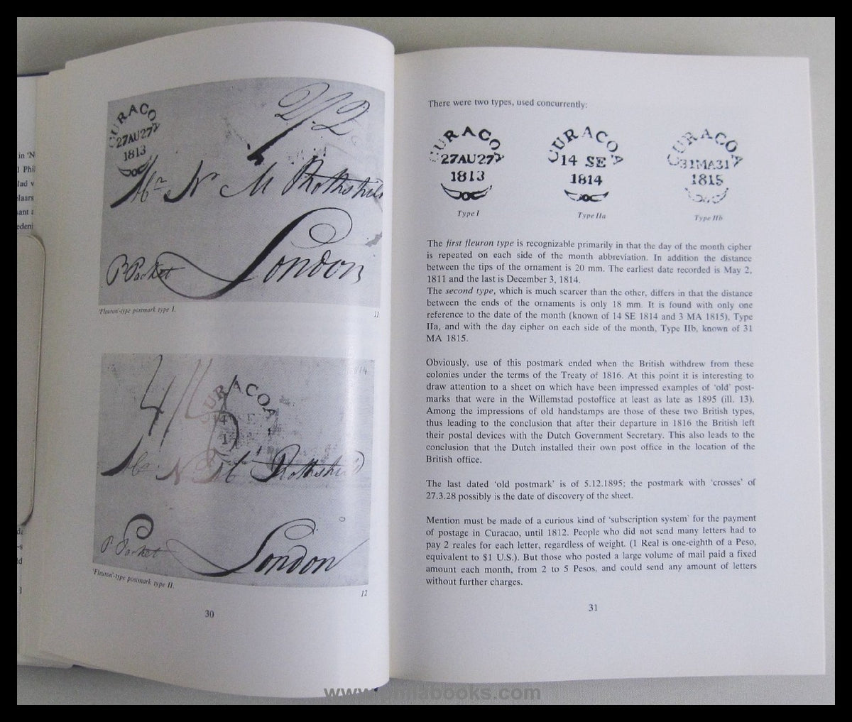 Julsen/Benders, A Postal History of Curacao and the other Netherla ...