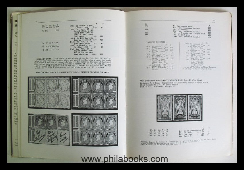 Hibernian Specialised Catalogue of the Postage Stamps of Ireland 1 ...
