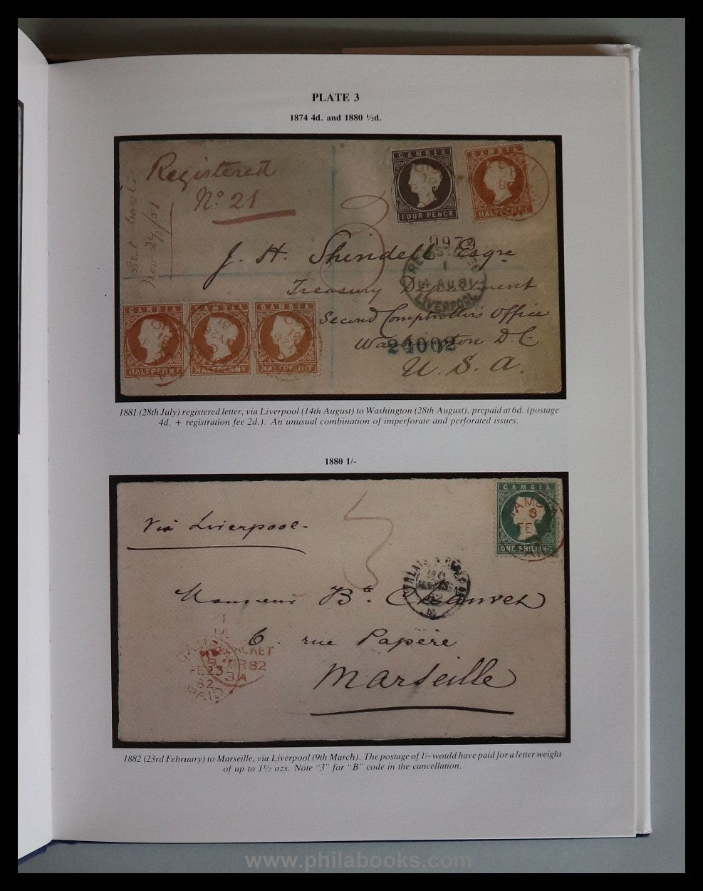 Andrew, J.O., The Stamps and Postal History of The Gambia, 1985, H ...