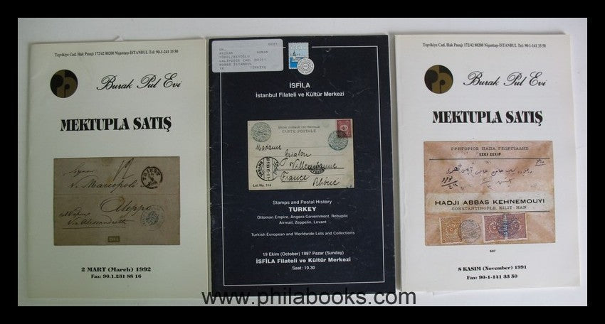 Isfilia, Auktion 001-003, 1991/1994, Türkei, Osmanisches Reich