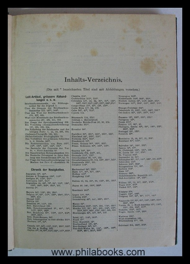 Senf, Illustriertes Briefmarken-Journal 1888, sehr schön privat in ...