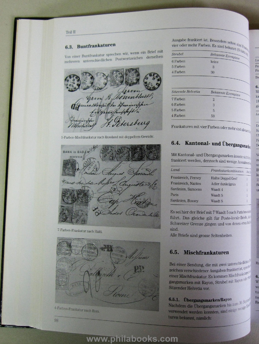 Schäfer (Richard), Der Briefpostverkehr Schweiz- Ausland 1459-1907 ...