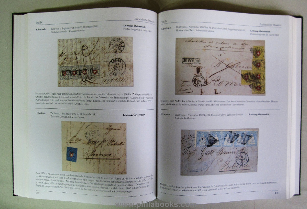 Schäfer (Richard), Der Briefpostverkehr Schweiz- Ausland 1459-1907 ...