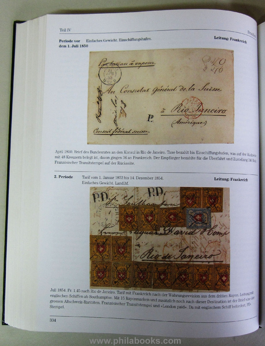 Schäfer (Richard), Der Briefpostverkehr Schweiz- Ausland 1459-1907 ...