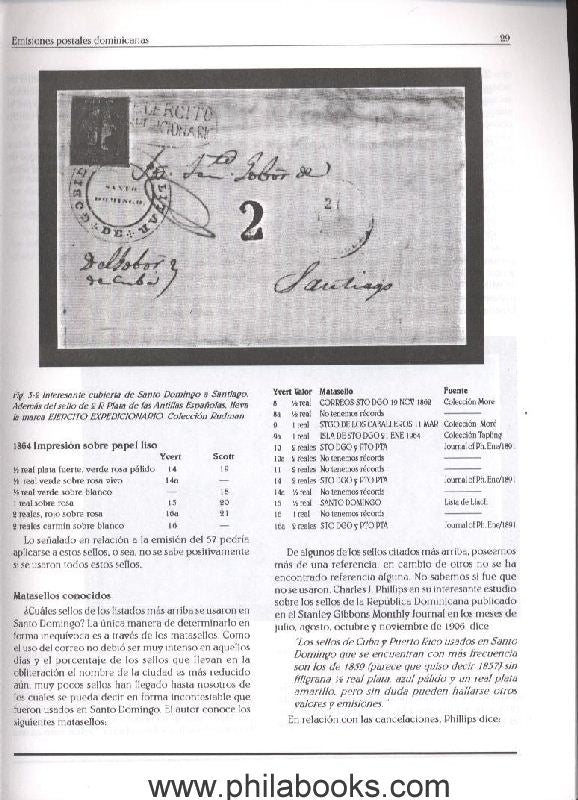 Mueses, D.A., Emisiones Postales Dominicas 1865-1965, 1999, Handbu ...