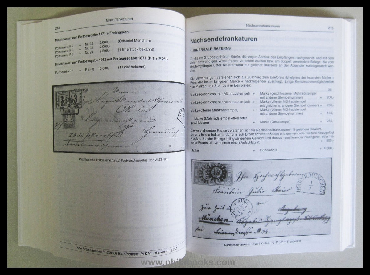 Sem, P., Bayern, Spezialkatalog Band I, Handbuch Kreuzerausgaben,  ...