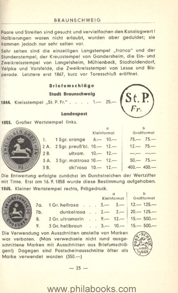 Müller-Mark, Brevier klassischer Marken, Altdeutschland, Deutsches ...