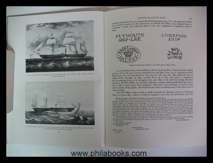 Staff, F., The Transatlantic Mail, hier die Original-Ausgabe von 1 ...
