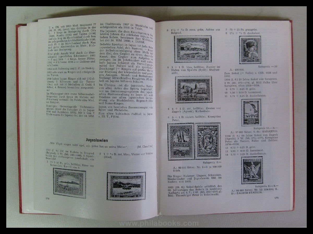 Schmidt/ Schneider, Sport und Briefmarken, Handbuch der Sportphila ...