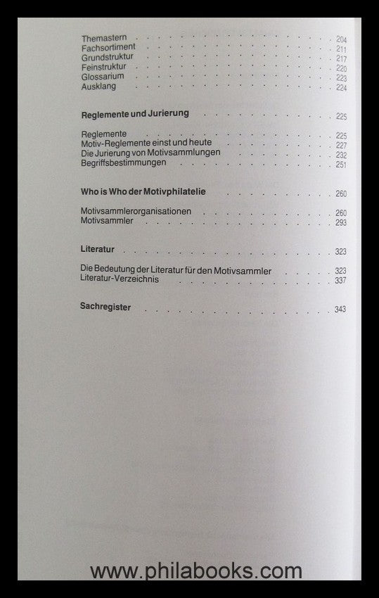 Schlunegger (Dr. Ernst), Einführung in die Motivphilatelie, Dem Sc ...