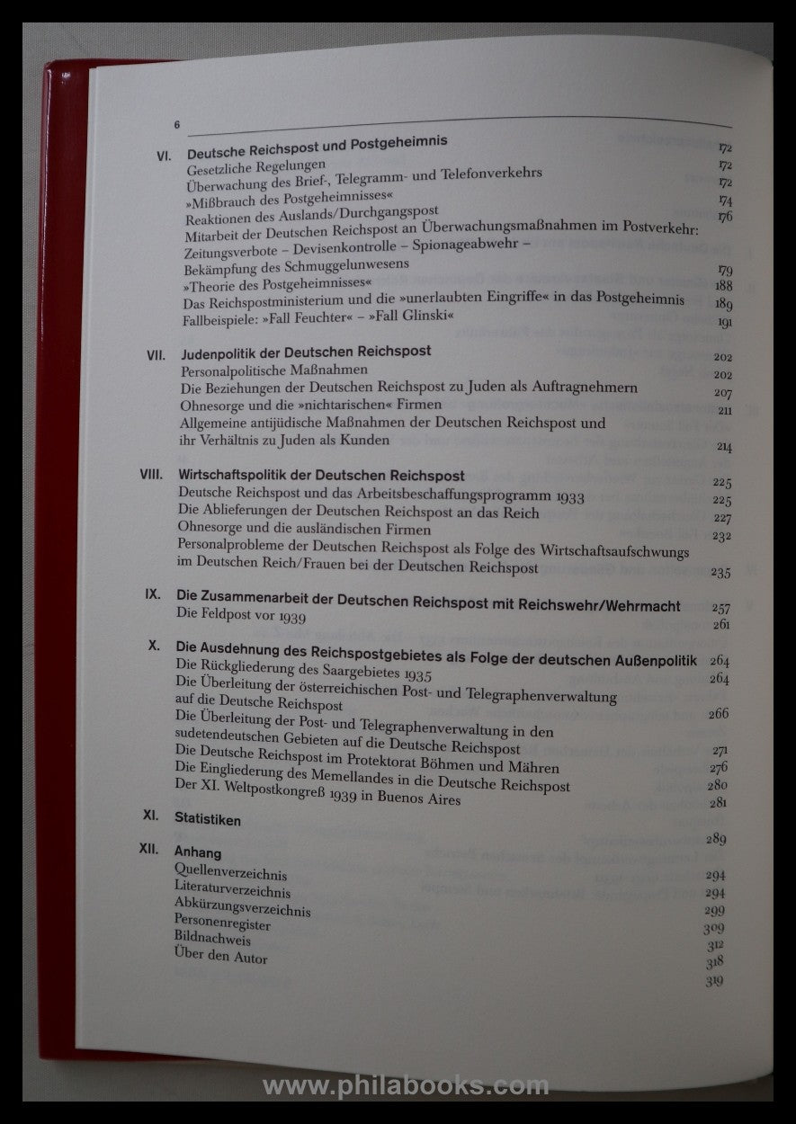 Lotz/Ueberschär, Die Deutsche Reichspost 1933-45, Eine politische  ...