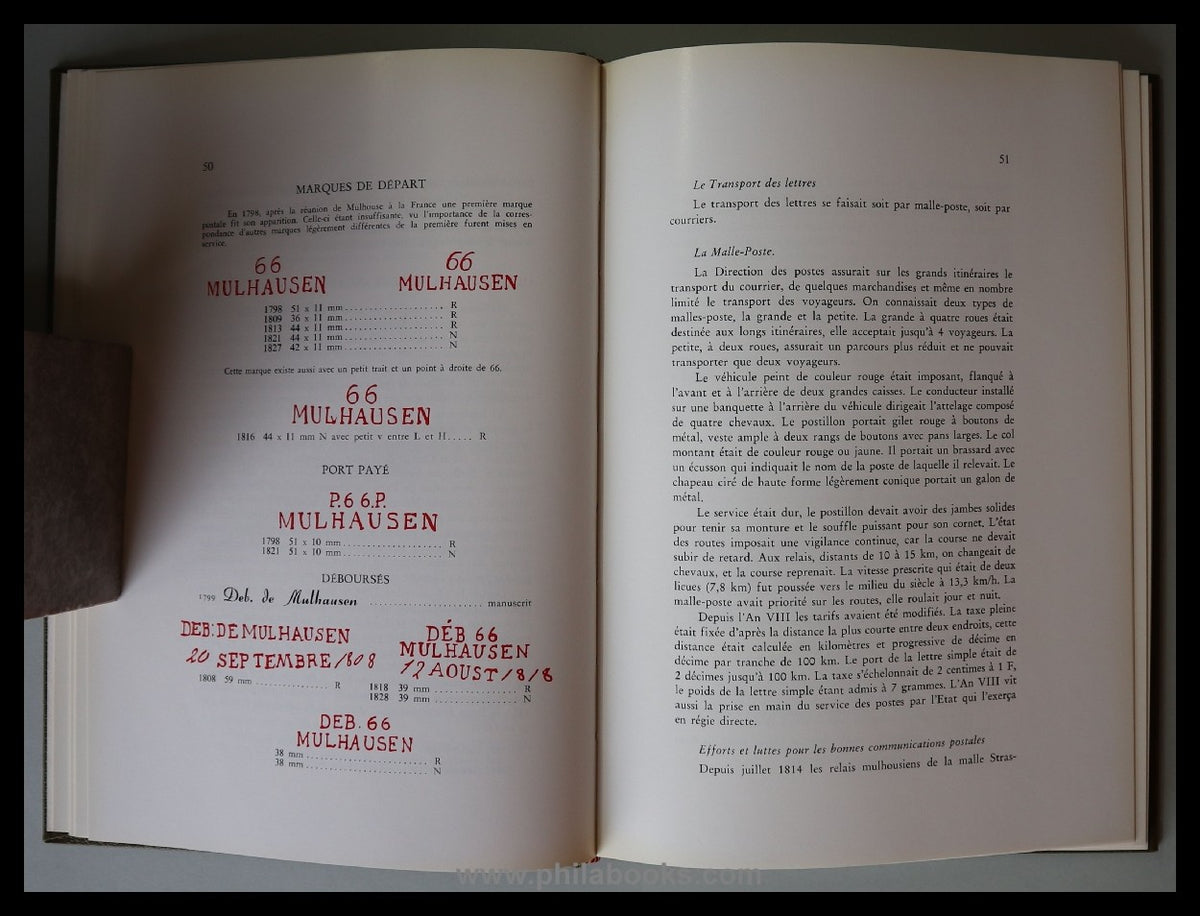 Oberlé/Muller/ Fillinger, La Poste a Mulhouse, 1974, Postgeschicht ...
