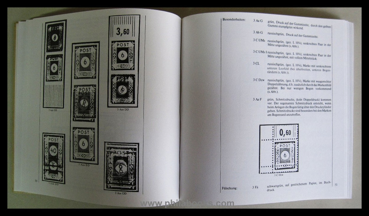 Ströh, B., Die Postwertzeichen der OPD Dresden 1945- 1946, Dresdne ...