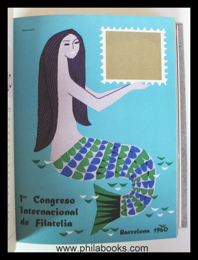 1960, 1. Congresso International de Filatelia Barcelona, 1960, all ...