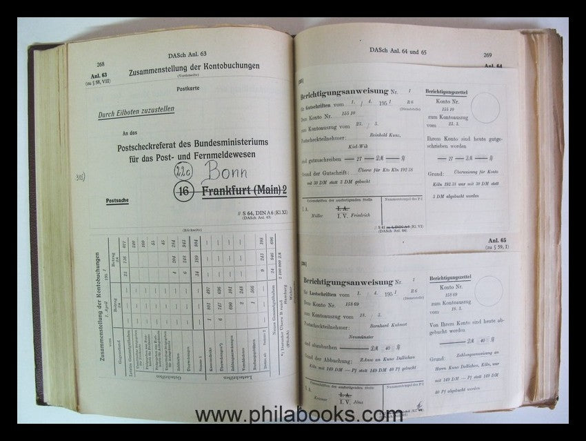 1952, service instructions for the postal check offices, 1952, 376 p., with F ...