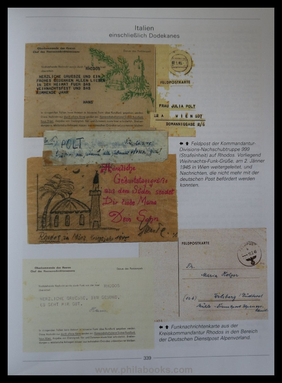 Falleis, Fr. H., Austria 1945, Third Reich, end of war, 2nd R...