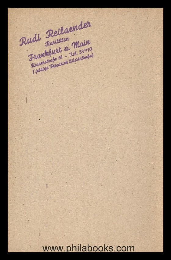 1949, Michel stamp catalogue 'Germany', extract from the Mic ...