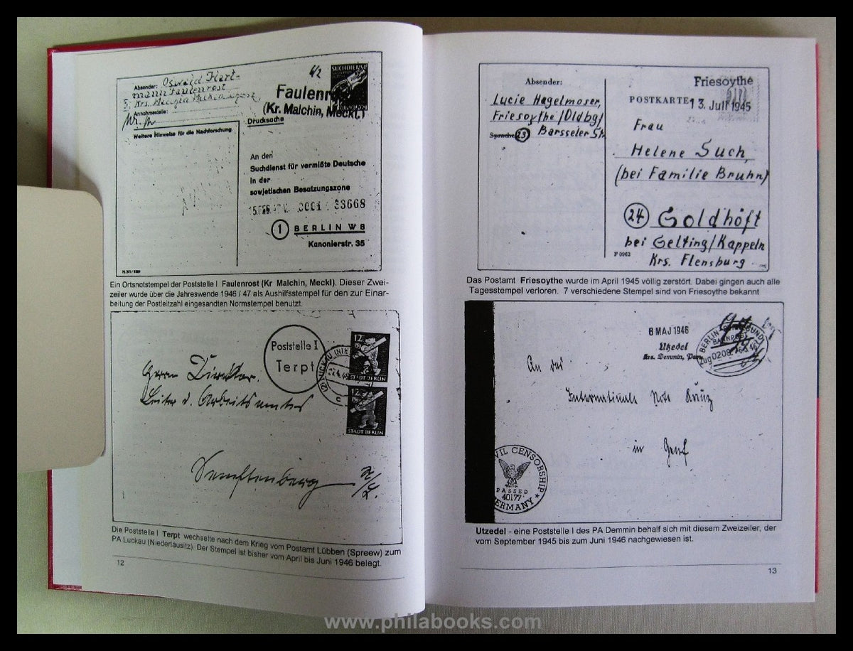 Arenz/Kahl/Richter, local emergency stamp German postal institutions 1945 - 1 ...