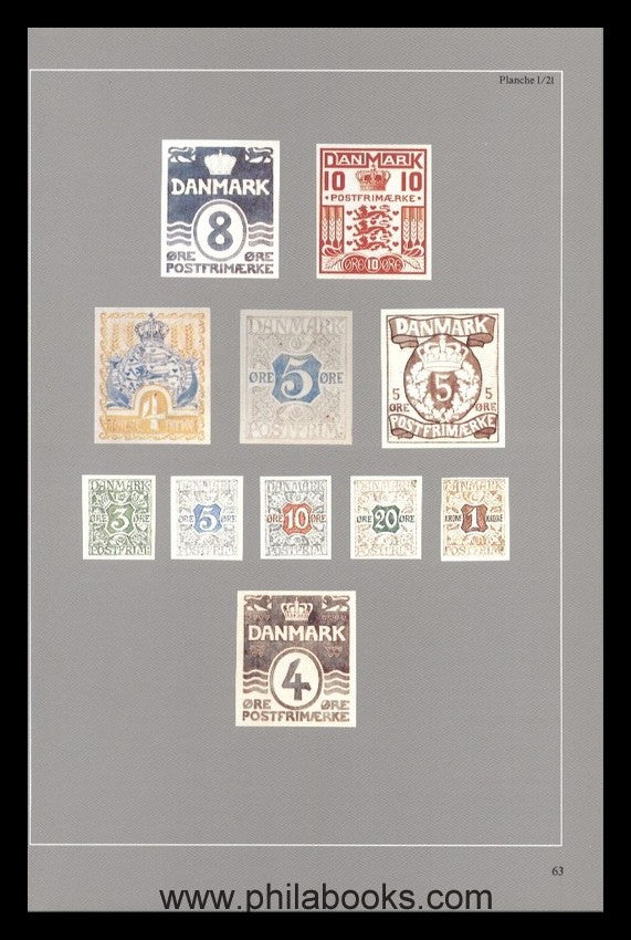 Koch, CD, Kronerne og Korsene, Dansk frimaerkehistorie 1842 - 19 ...
