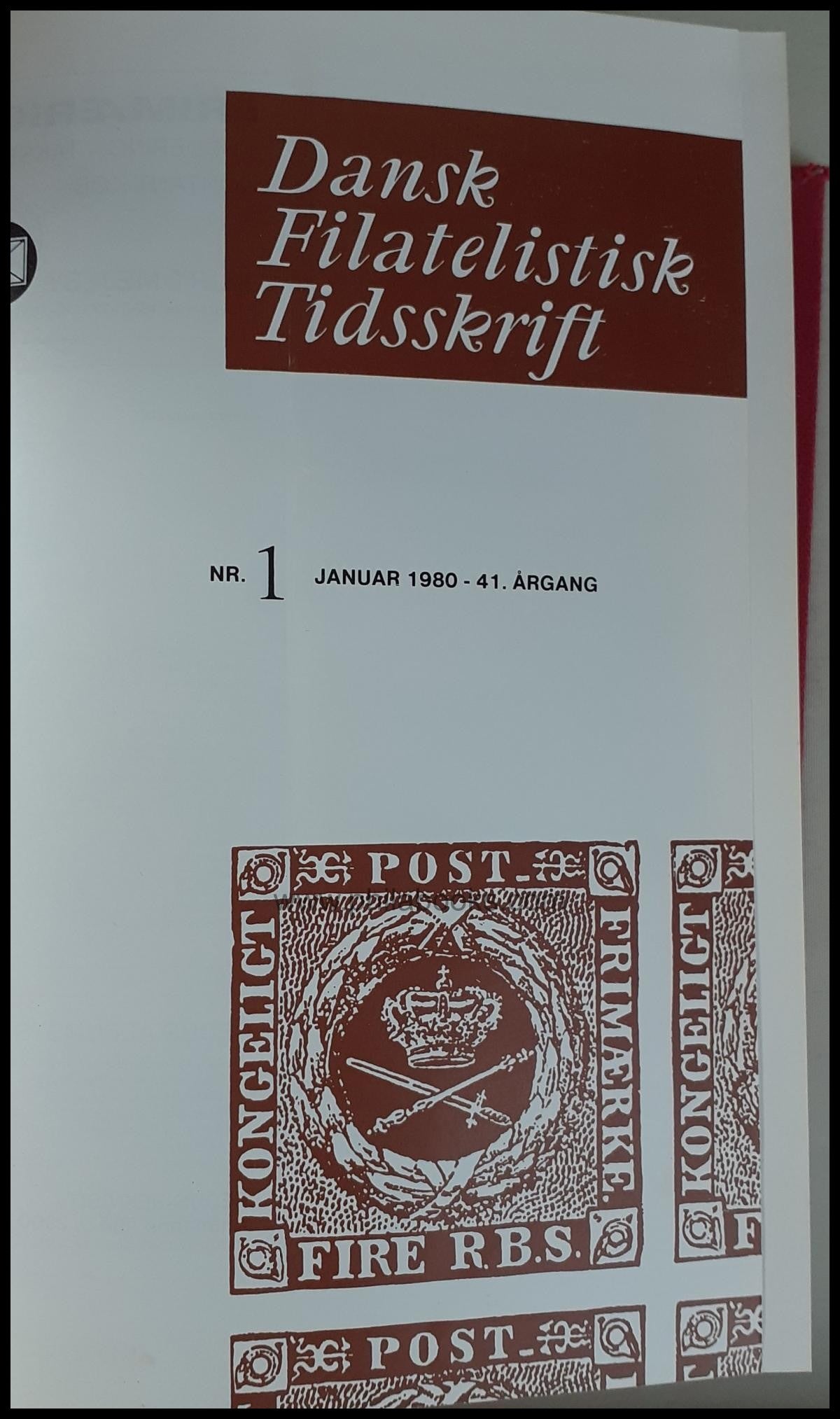 Dansk Filatelistisk Tidsskrift, Organ des Dänischen Philatelistenv ...