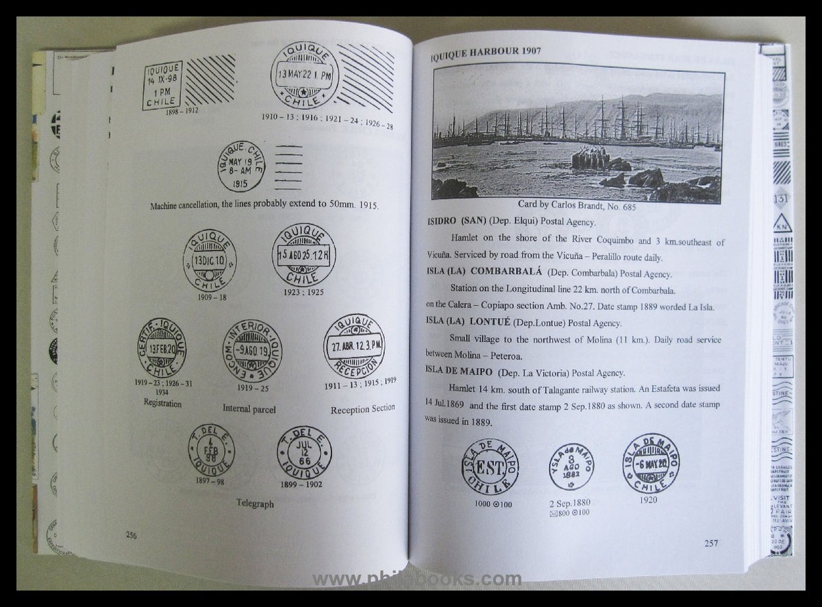 Brinkgreve/ West, The Postal History of Chile, 2002, Postgeschicht ...