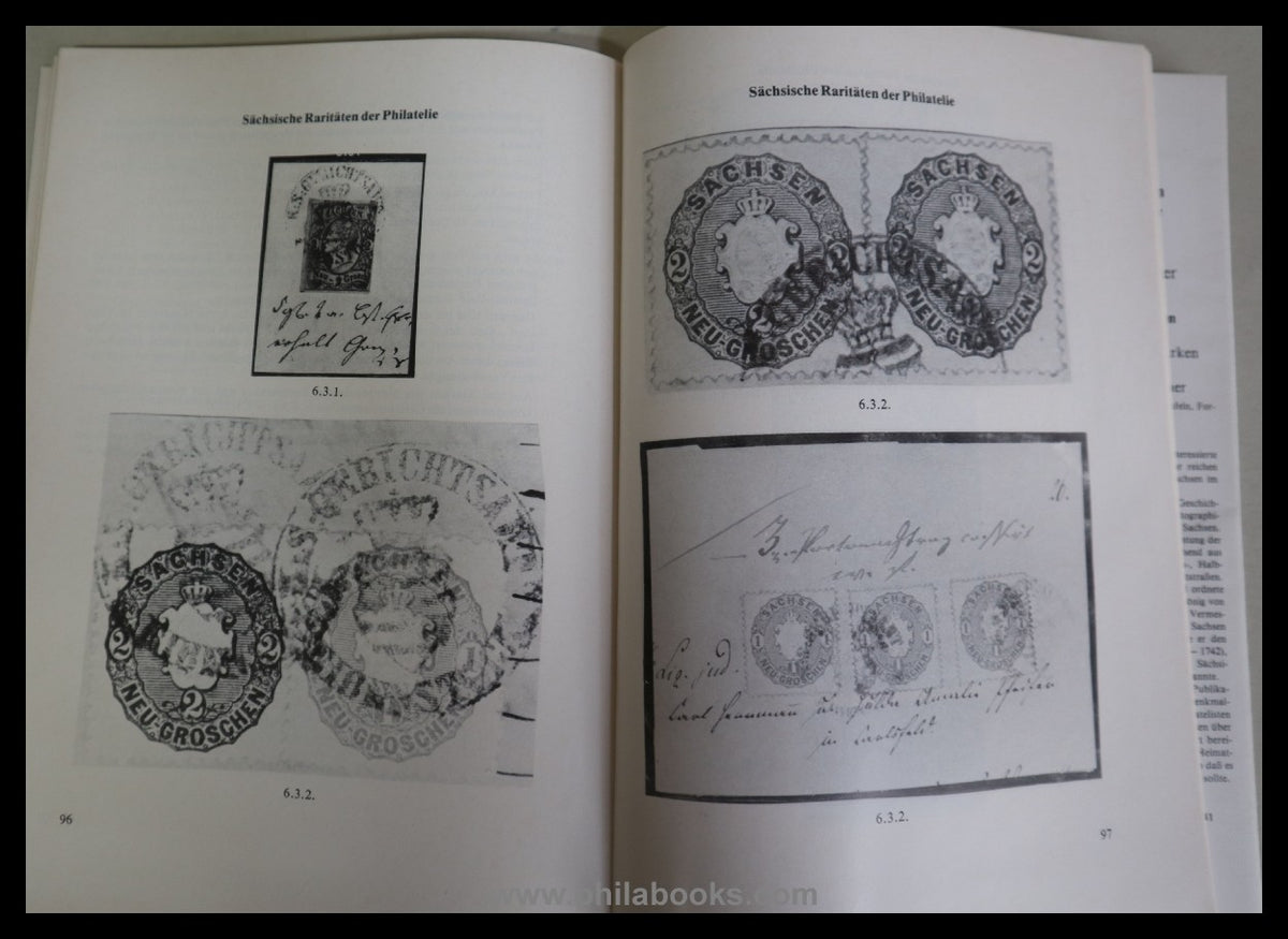 Springer, Chr. (Hrsg.), Handbuch und Katalog der Sächsischen Phila ...
