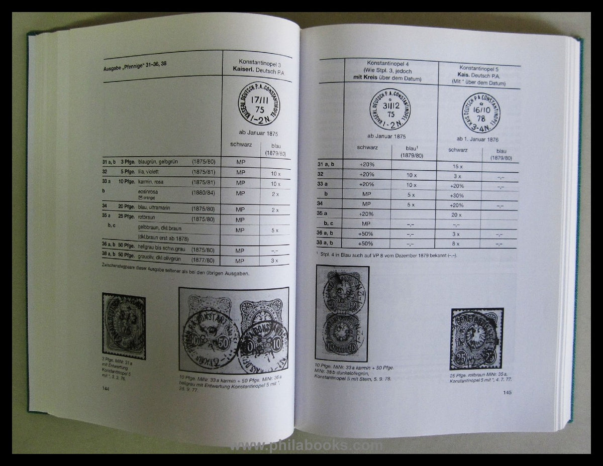 Steuer/Steuer, Handbuch und Katalog der deutschen Kolonialvorläufe, 3. Auflage 2003