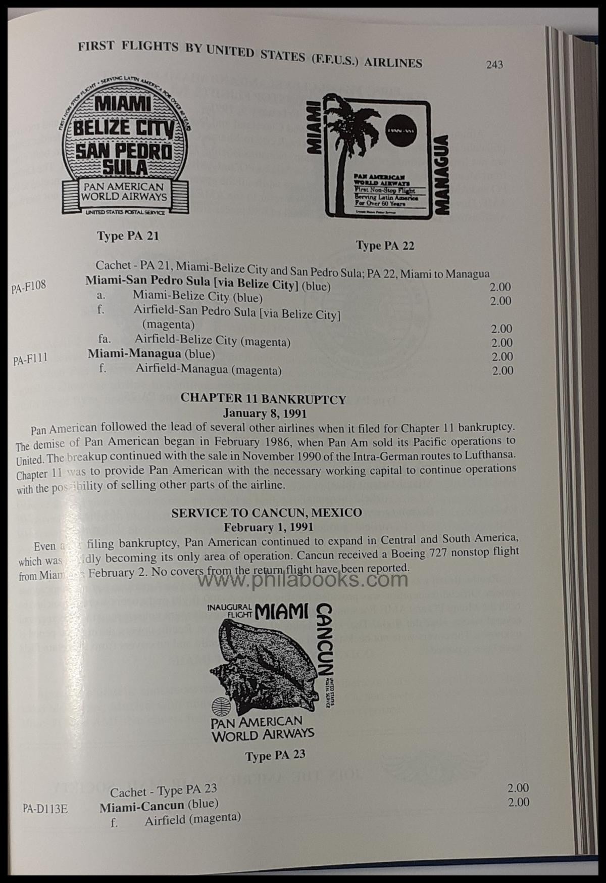 American Air Mail Catalogue, Volume Two, Sixth Edition, 2003, Luft ...