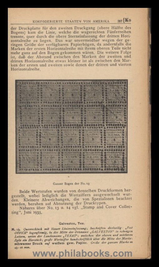 Handbuch der Briefmarkenkunde, Lieferung 4, Kap der Guten Hoffnung ...