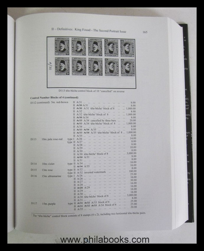 Chalhoub, J.H., The Nile Post, Handbook and Catalogue of Egyptian  ...
