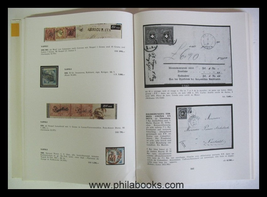 Philatélique 1965, Verzeichnis der Auktionsresultate im Jahr 1965  ...