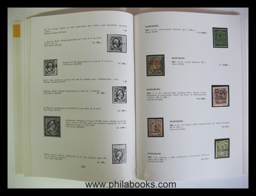 Philatélique 1965, Verzeichnis der Auktionsresultate im Jahr 1965  ...