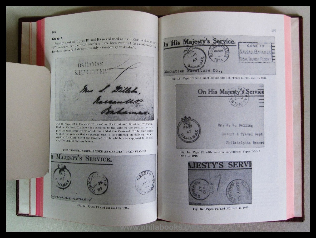 Ludington, M.H. Bahamas Early Mail Services and Postal Markings, 1 ...