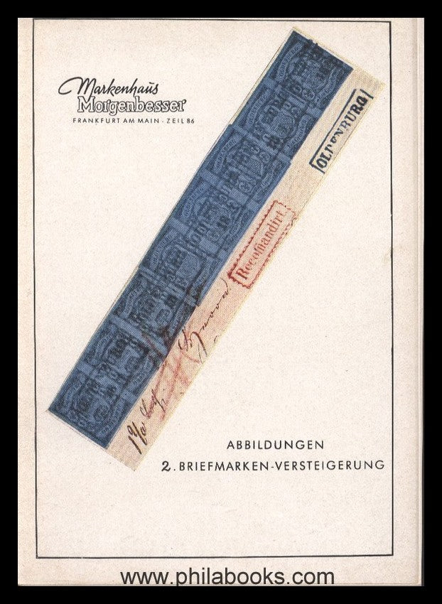 Morgenbesser, Auktion 001-002, 1949-03, #ad