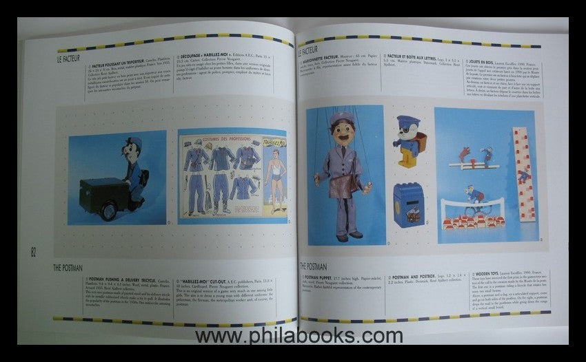 Coulaud/ Nagiscarde, Les Jouets de la Poste, 1991, Farbkatalog von ...