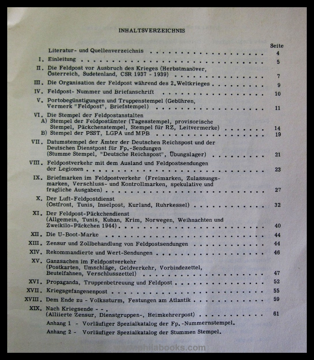 Clement, A., Kleines Handbuch der Deutschen Feldpost 13. Jhdt.-191 ...