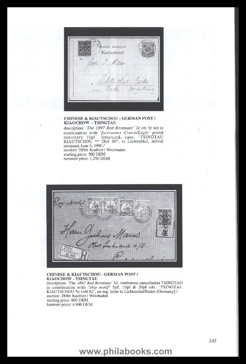 Ose/Appé, China Philately, Entires and Market Prices, Foreign Post ...