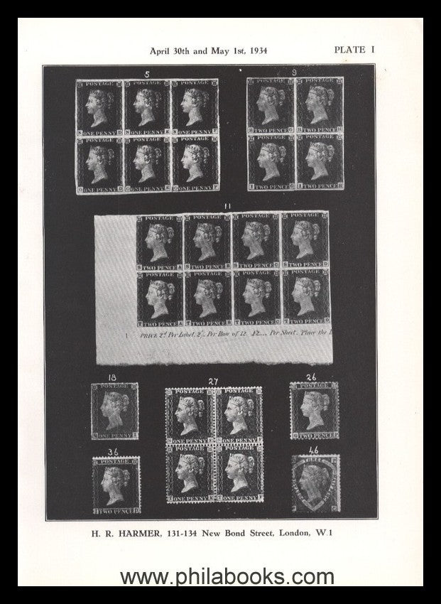 Harmer, Auktion, 1934-04 'Hind'