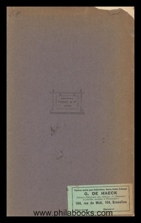 Brunel, G., Les Timbres de Hambourg, Nouvelle èdition complétée. I ...