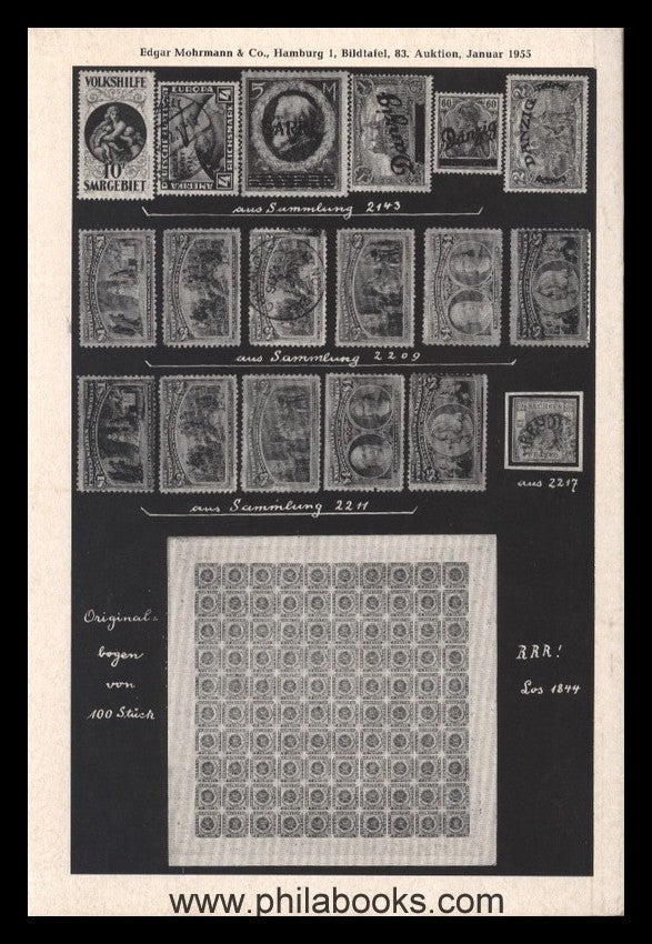Mohrmann-München, Auktion 083, 1955-01