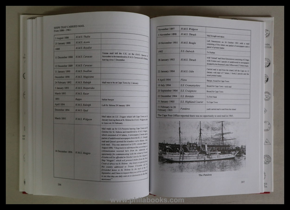 Proud, E.B., The Postal History of Ascension, St. Helena & Tristan ...