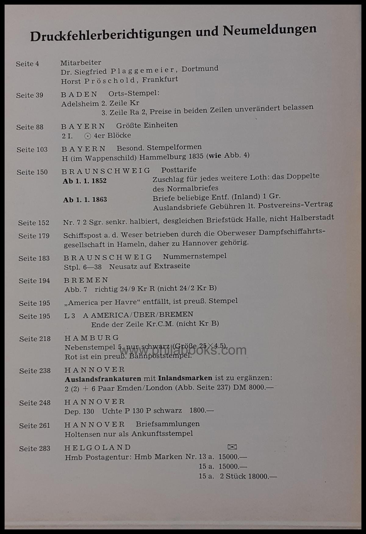 Grobe, Old Germany Special Catalog and Handbook 5th last edition...